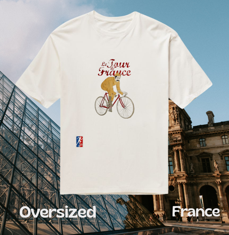 Camiseta Oversized Le Tour De France