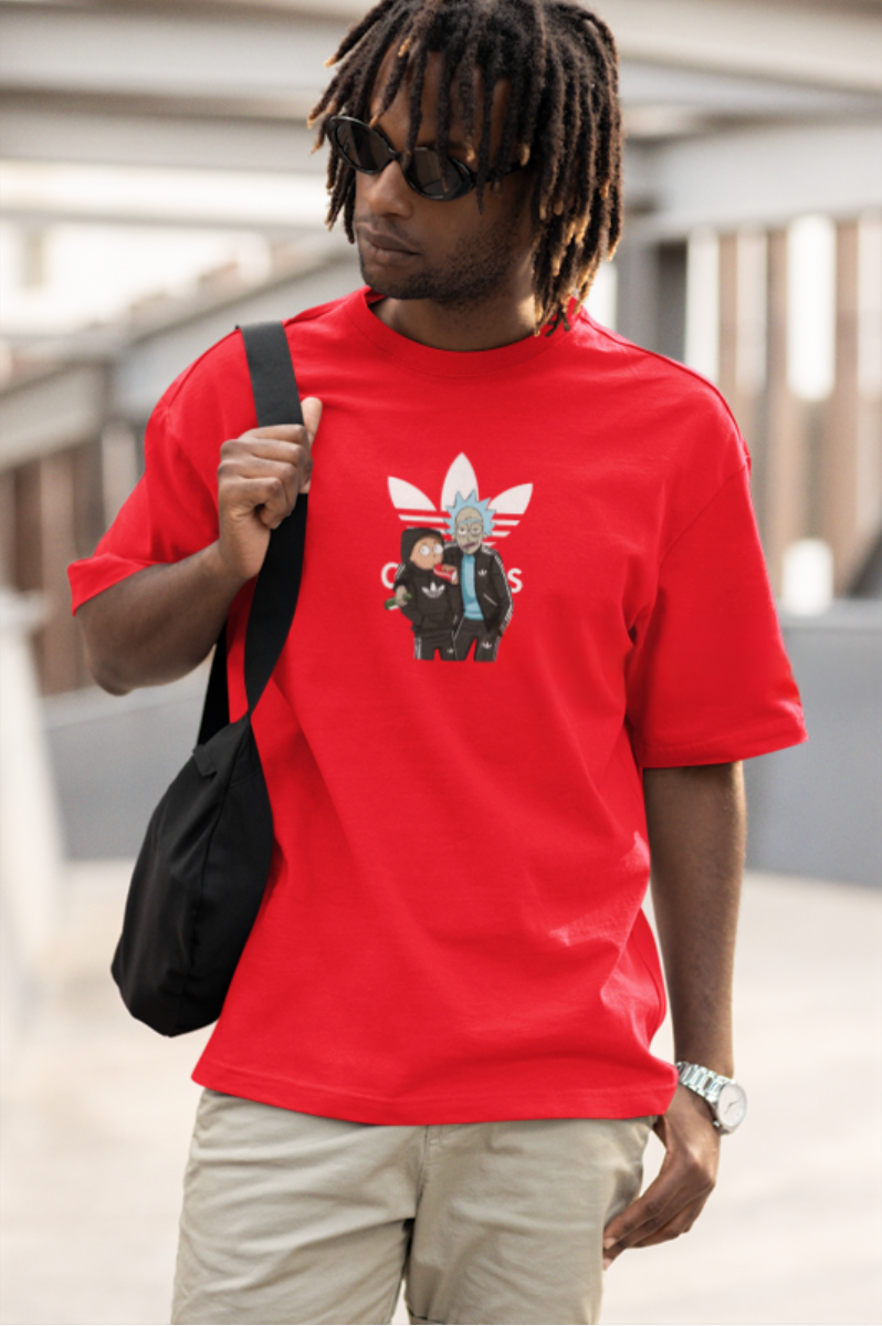 Camisa Rick and morty Adidas