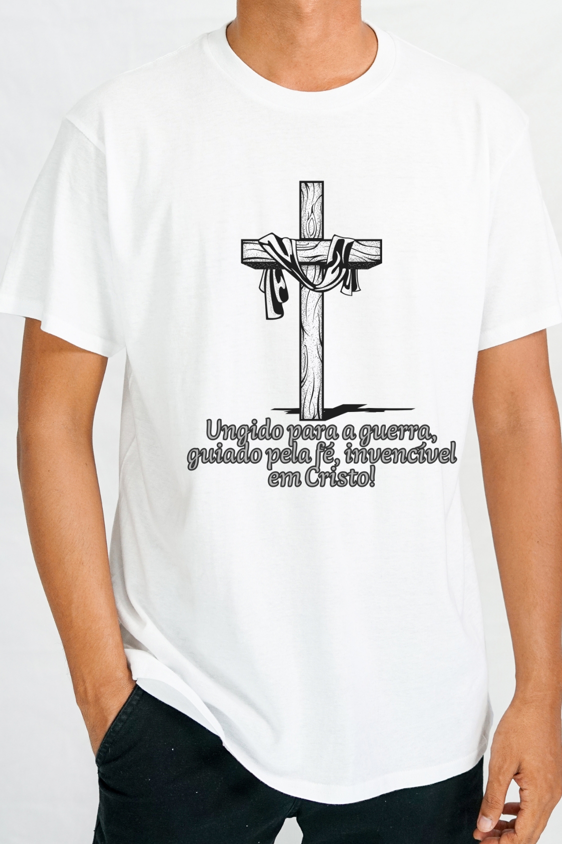 Camisetas Cristãs Oversized