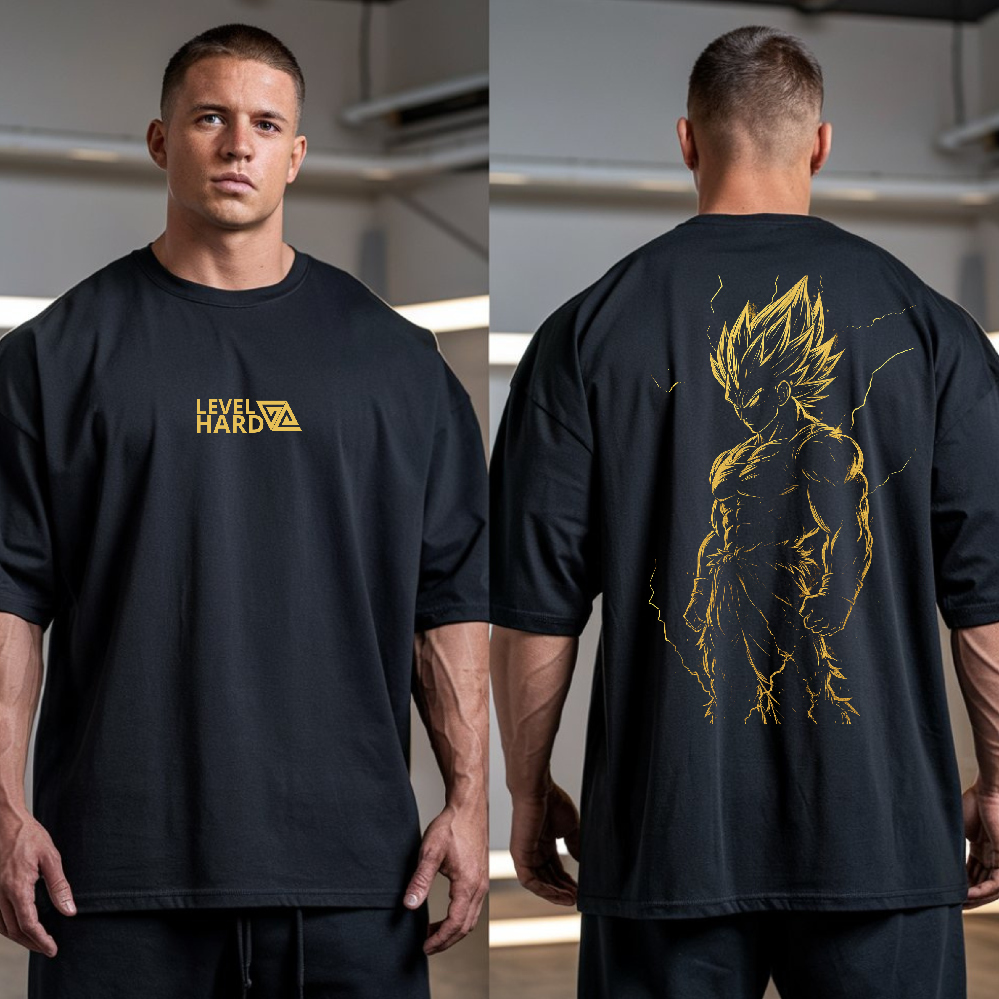 CAMISETA OVERSIZED - VEGETA 
