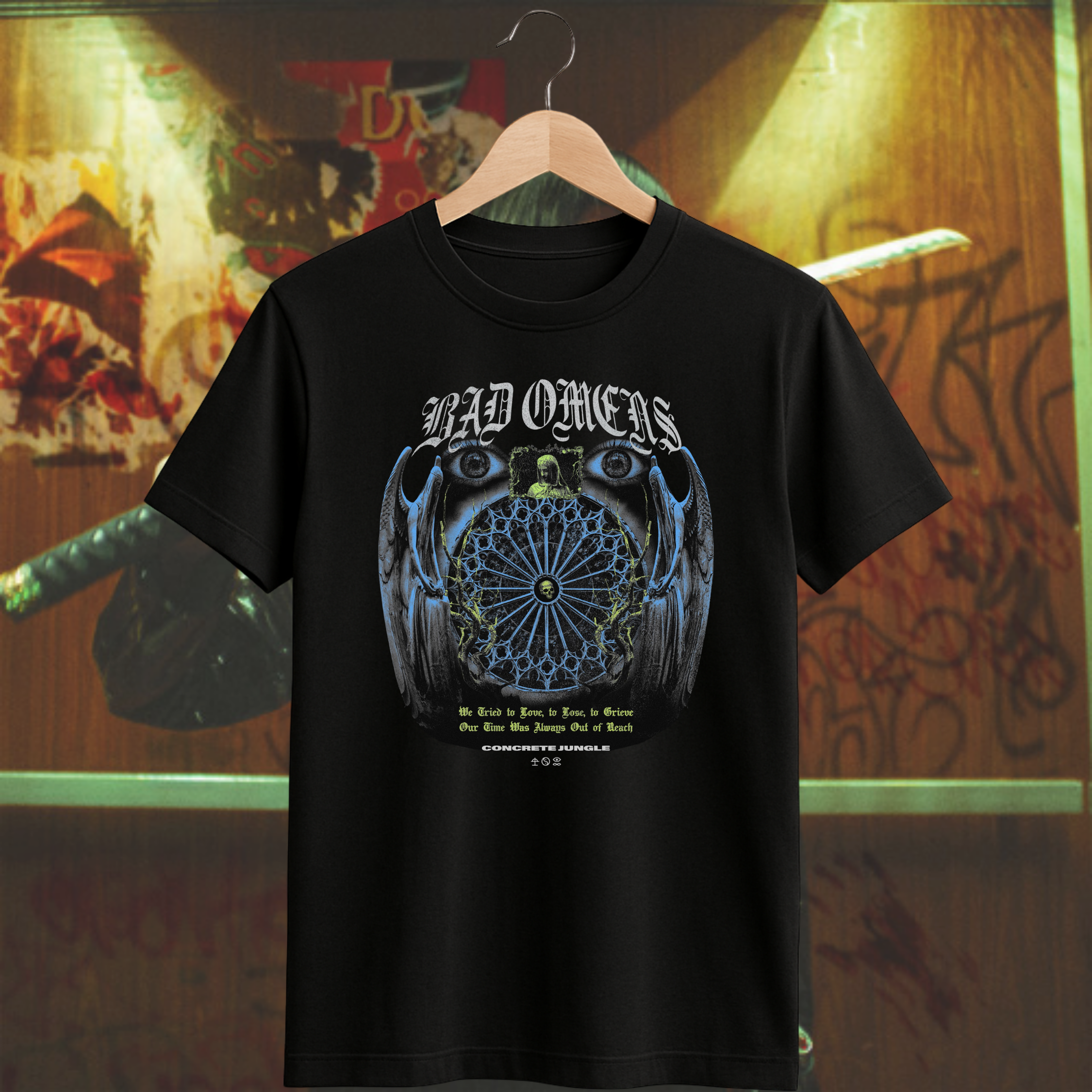 Camiseta Bad Omens - Concrete Jungle