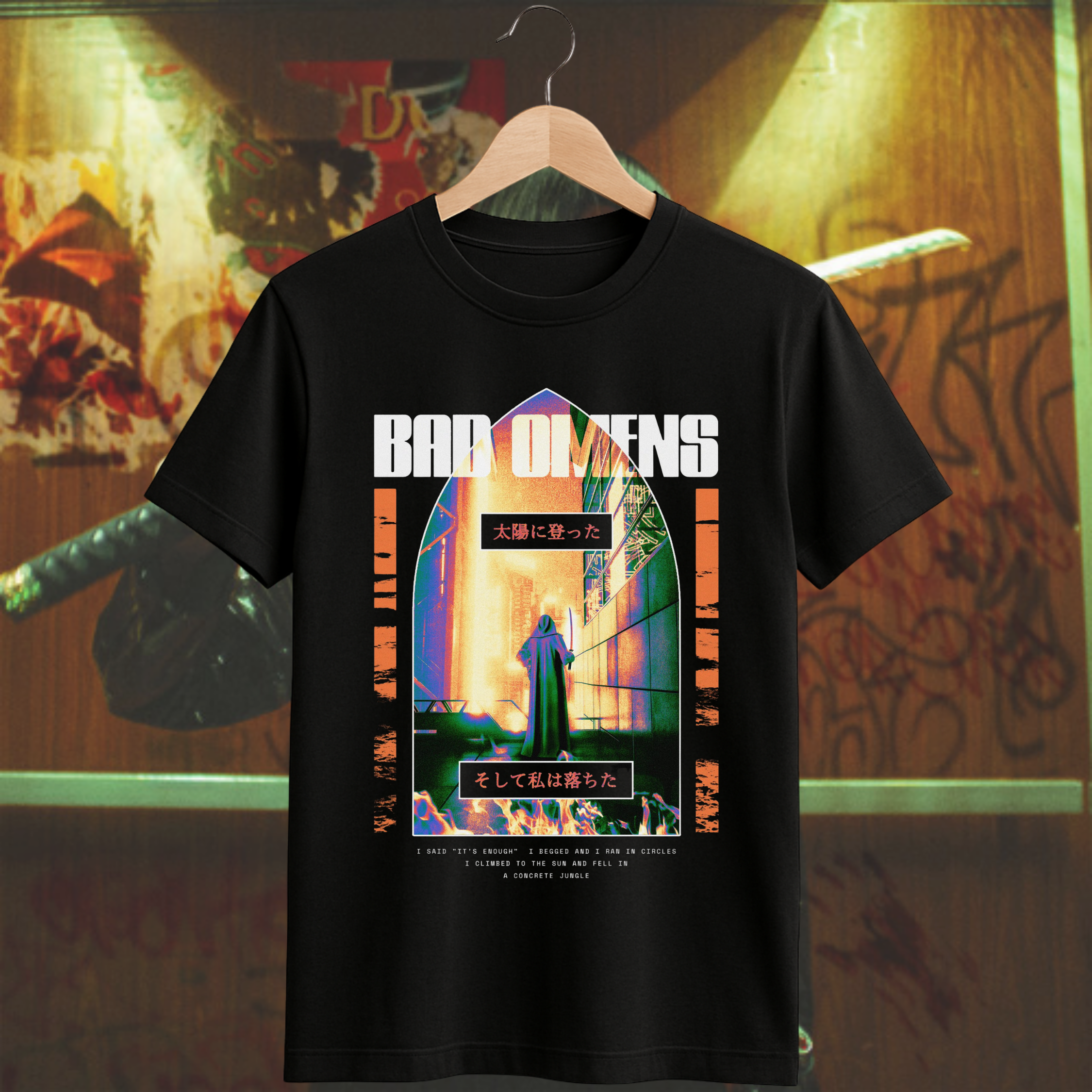 Camiseta Bad Omens - Enough is Enough