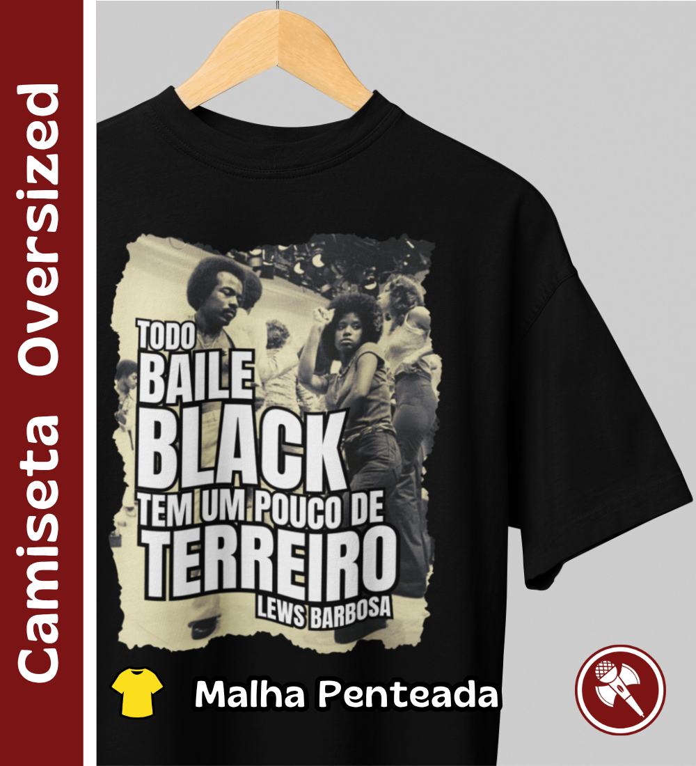 Baile Black (Soul Train) - Camiseta Oversized