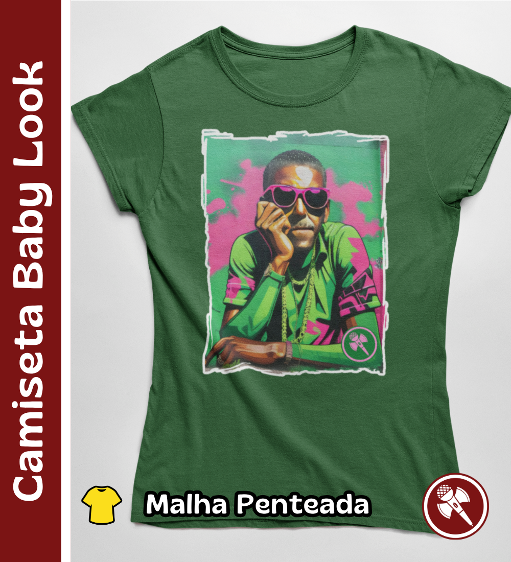 MC Cartola - Camiseta Baby Look