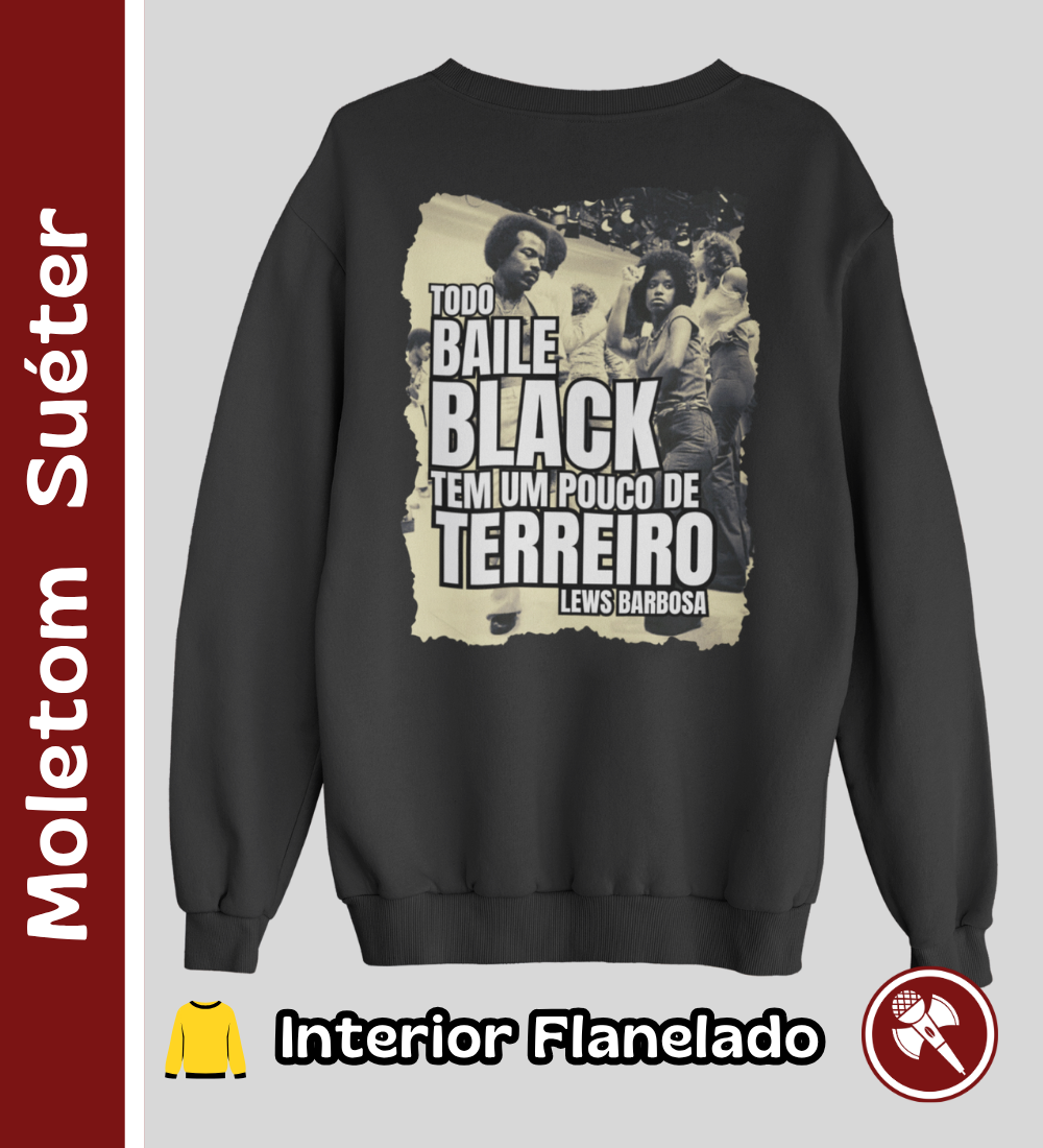 Baile Black (Soul Train) - Moletom Suéter