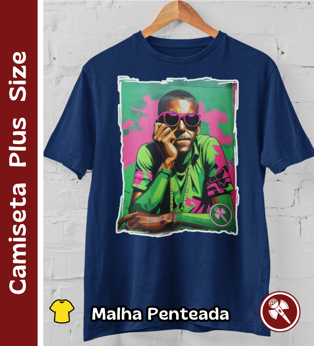 MC Cartola - Camiseta Plus Size