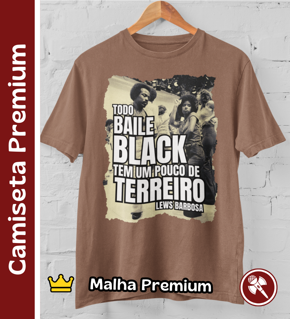 Baile Black (Soul Train) - Camiseta Premium
