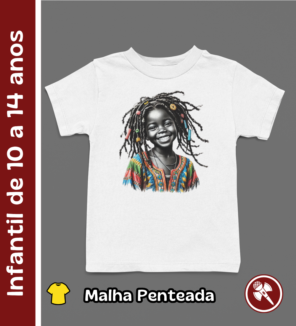 Criança Interior 02 - Camiseta Infantil de 10 a 14 anos