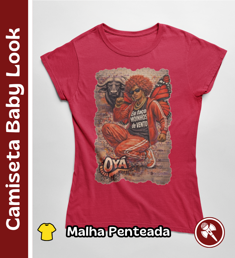 Oyá Hip Hopper - Camiseta Baby Look