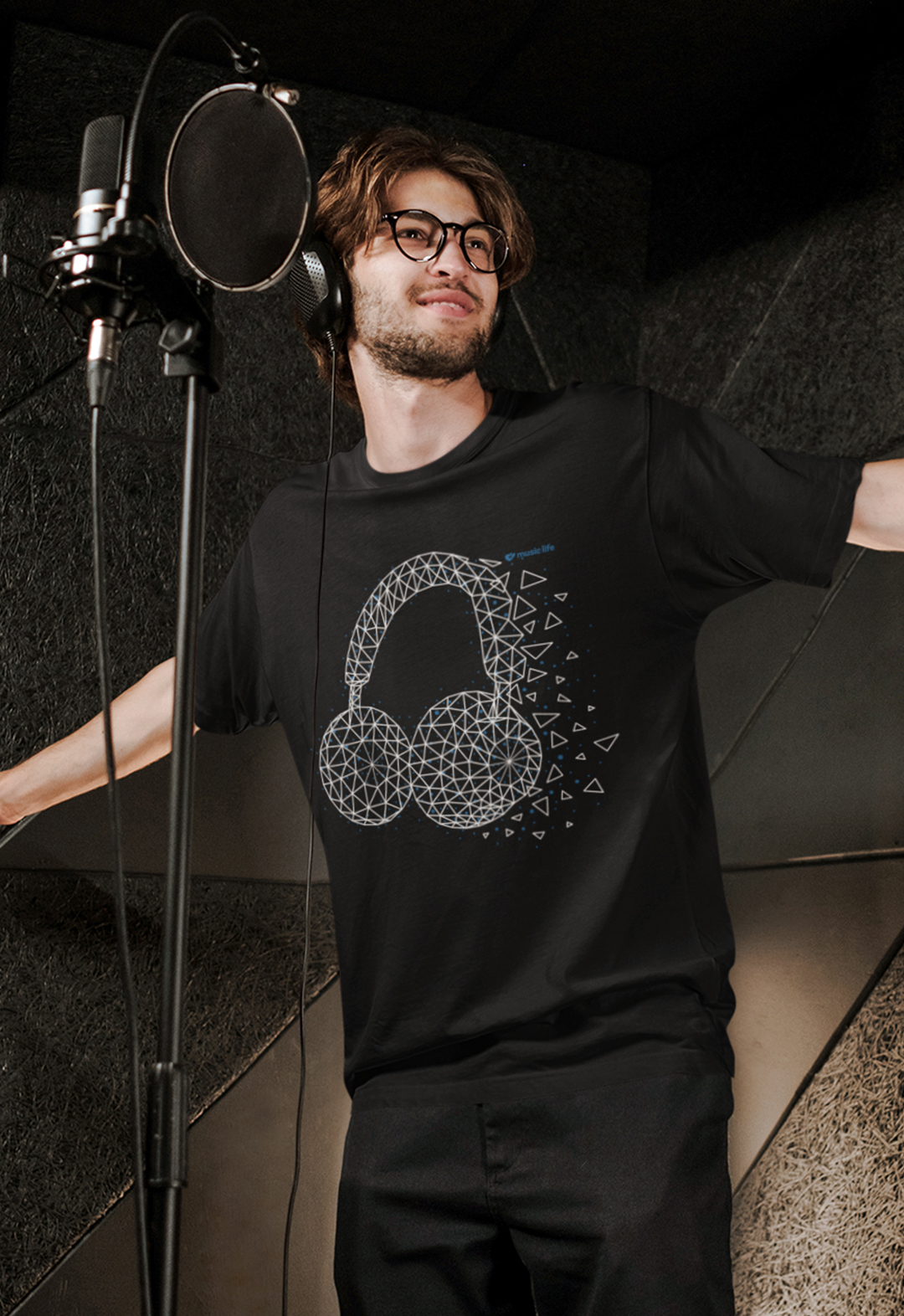 CAMISETA Headphones • Som