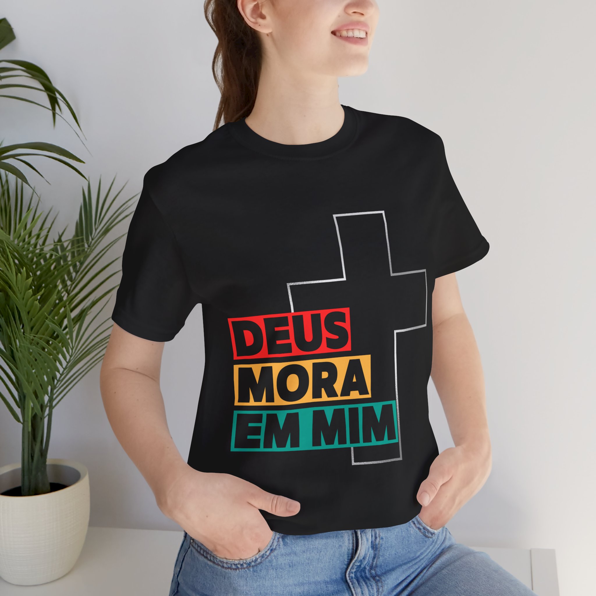Camiseta (Deus Mora Em Mim)