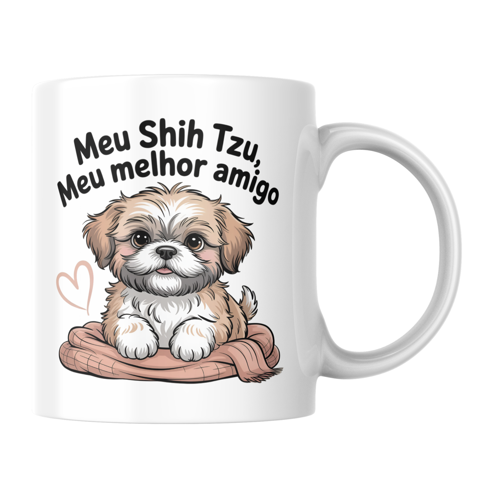 Caneca Meu Shih Tzu, Meu Melhor Amigo