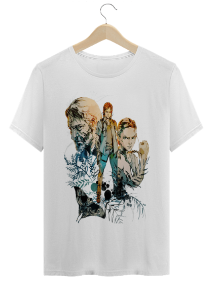Camiseta Arte The Last Of Us | Estampa Premium | T-Shirt Quality