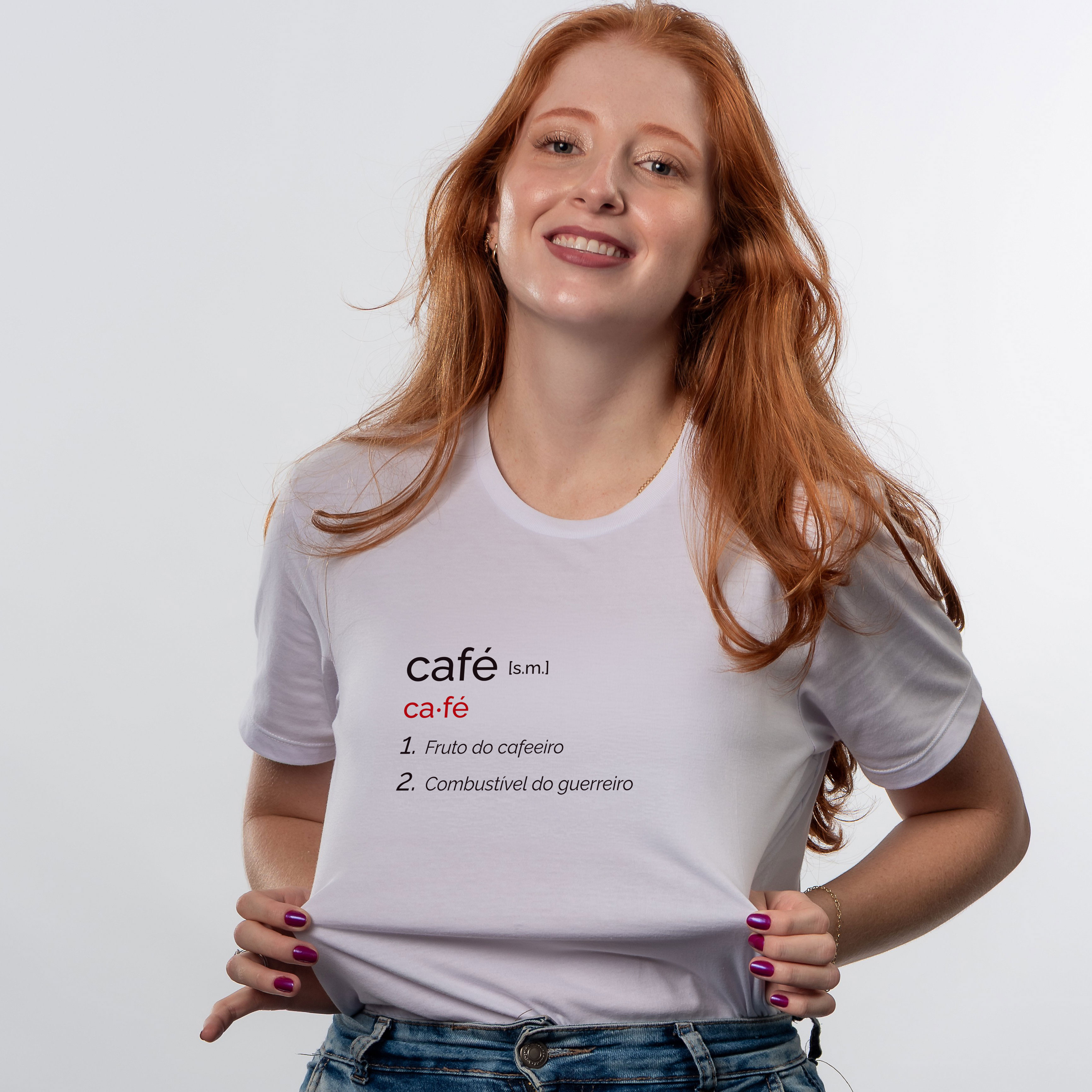 Nome do produto: Camiseta CA.FÉ