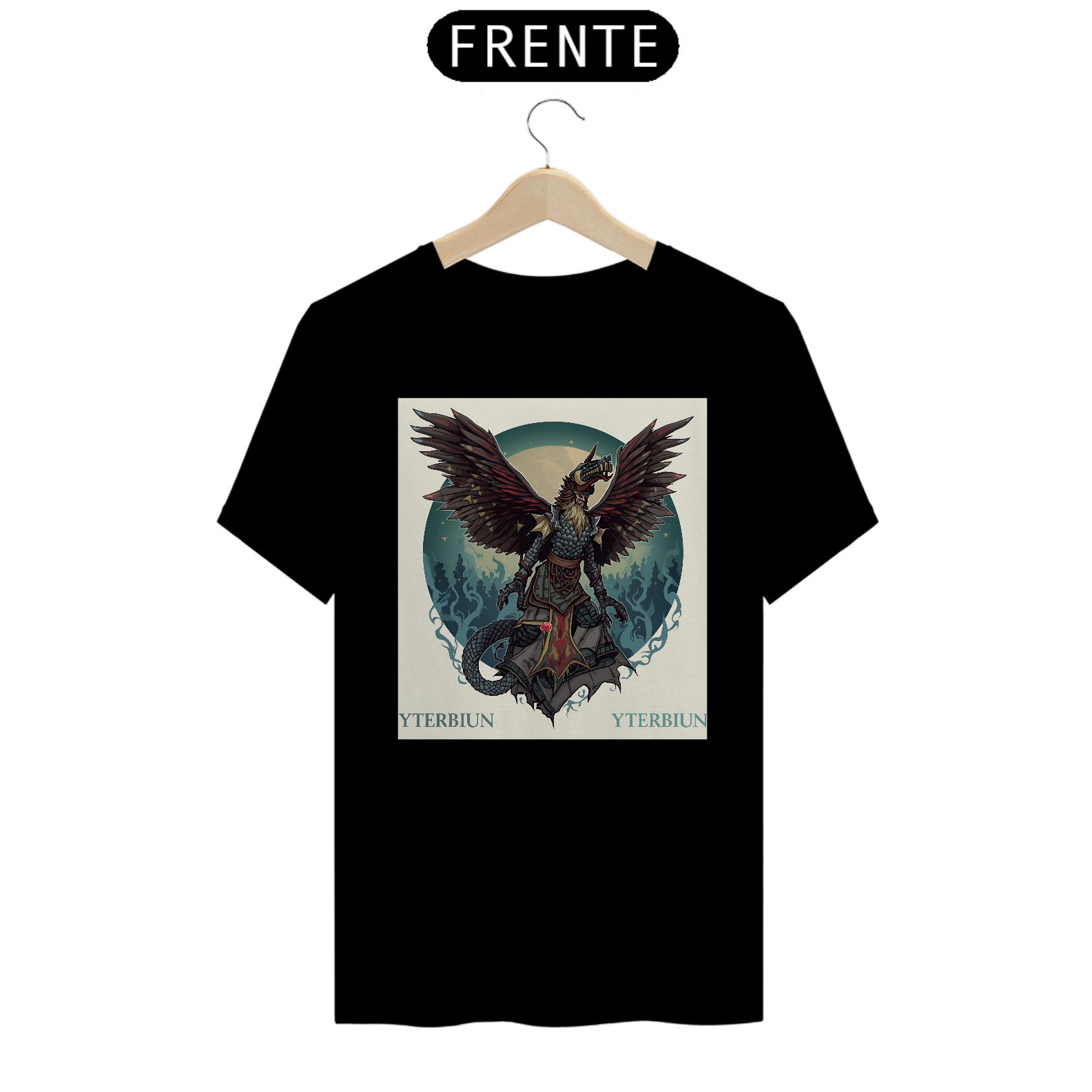 Camiseta Yterbiun Dragão Guerreiro