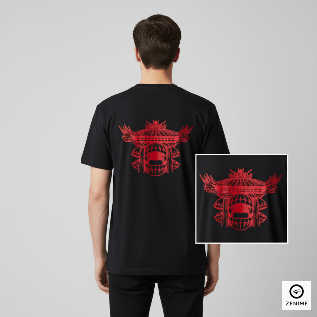 Camisa Jujutsu kaisen minimalista