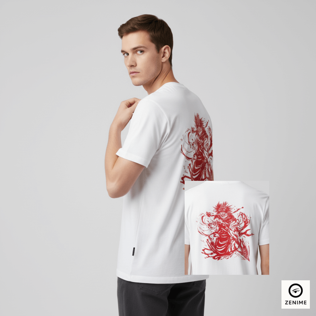 Camisa Jujutsu Kaisen Minimalista Choso