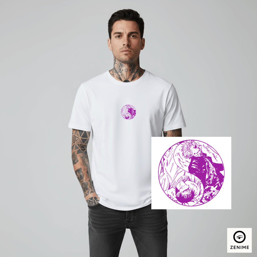 Camisa Minimalista Jujutso Kaisen Satoru Gojo