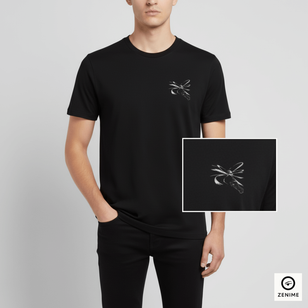 Camiseta Minimalista de Jujutsu Kaisen Que Combina Com Tudo