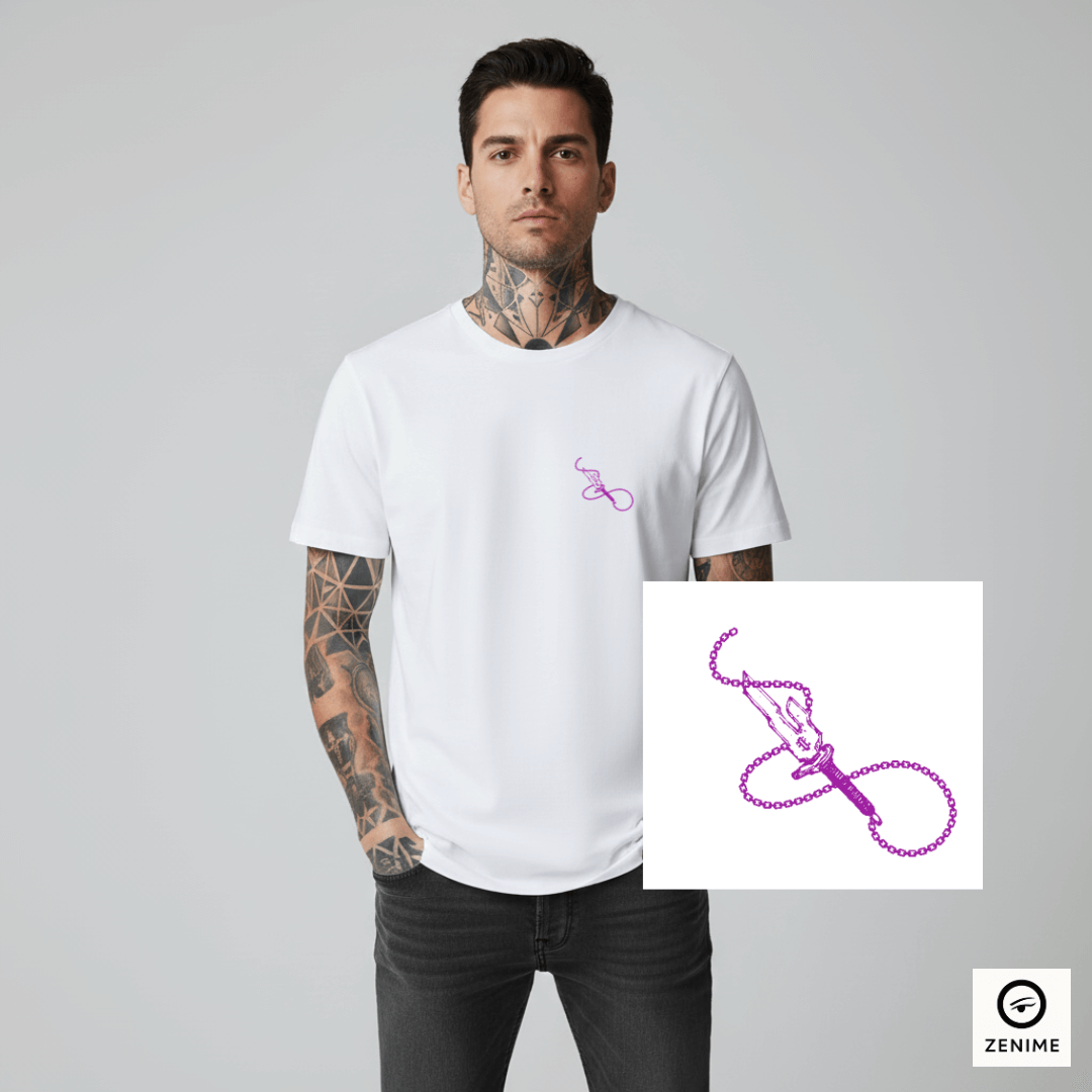 Camisa minimalista Jujutso kaisen