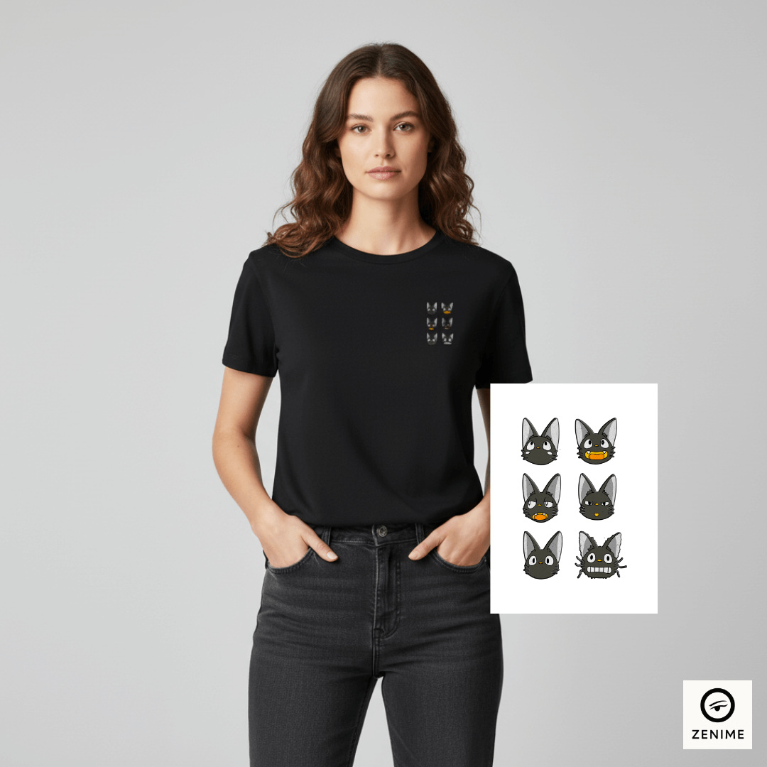 Camisa Minimalista Six CAT Frente e Costas