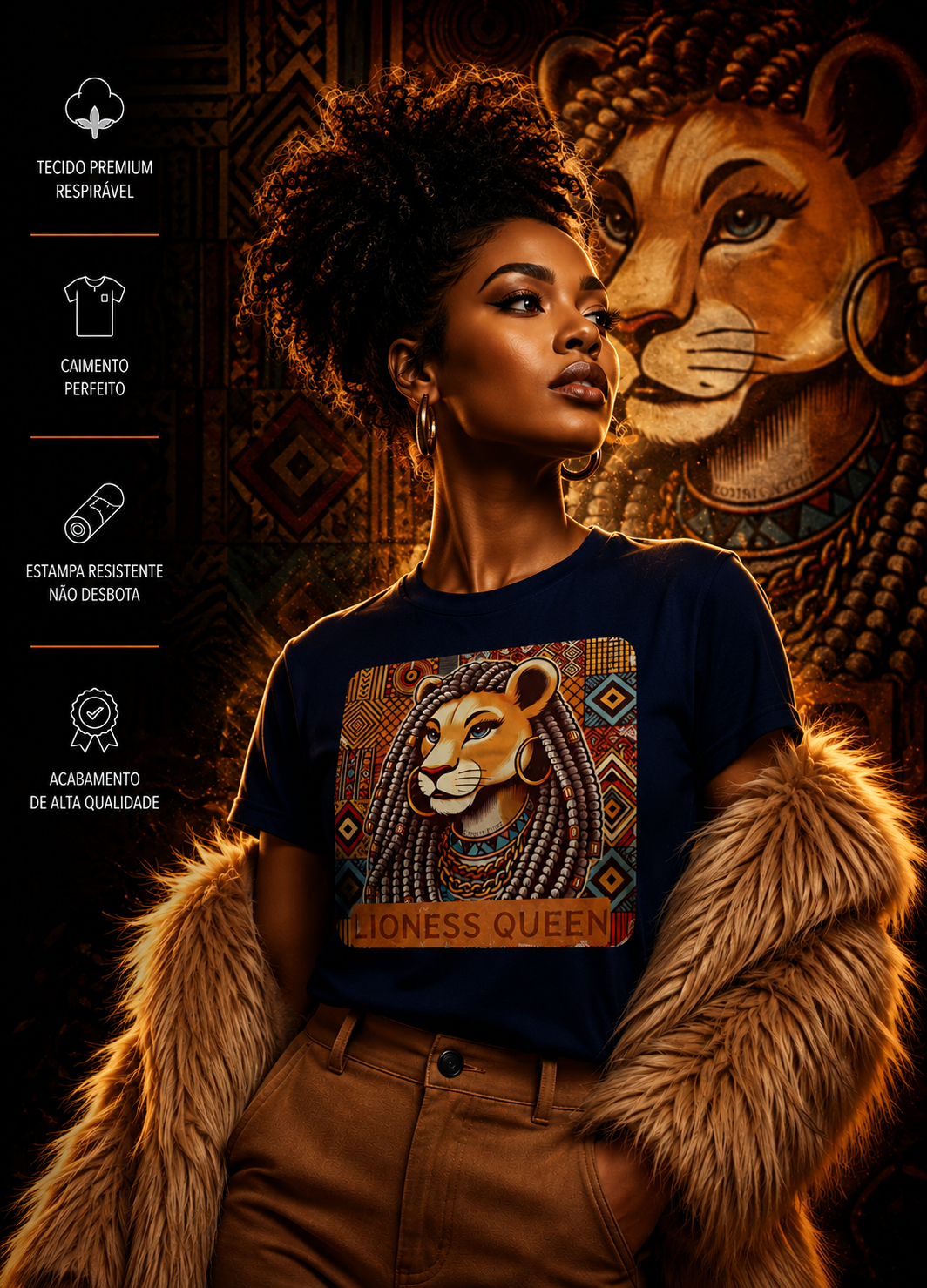LIONESS QUEEN! Camiseta