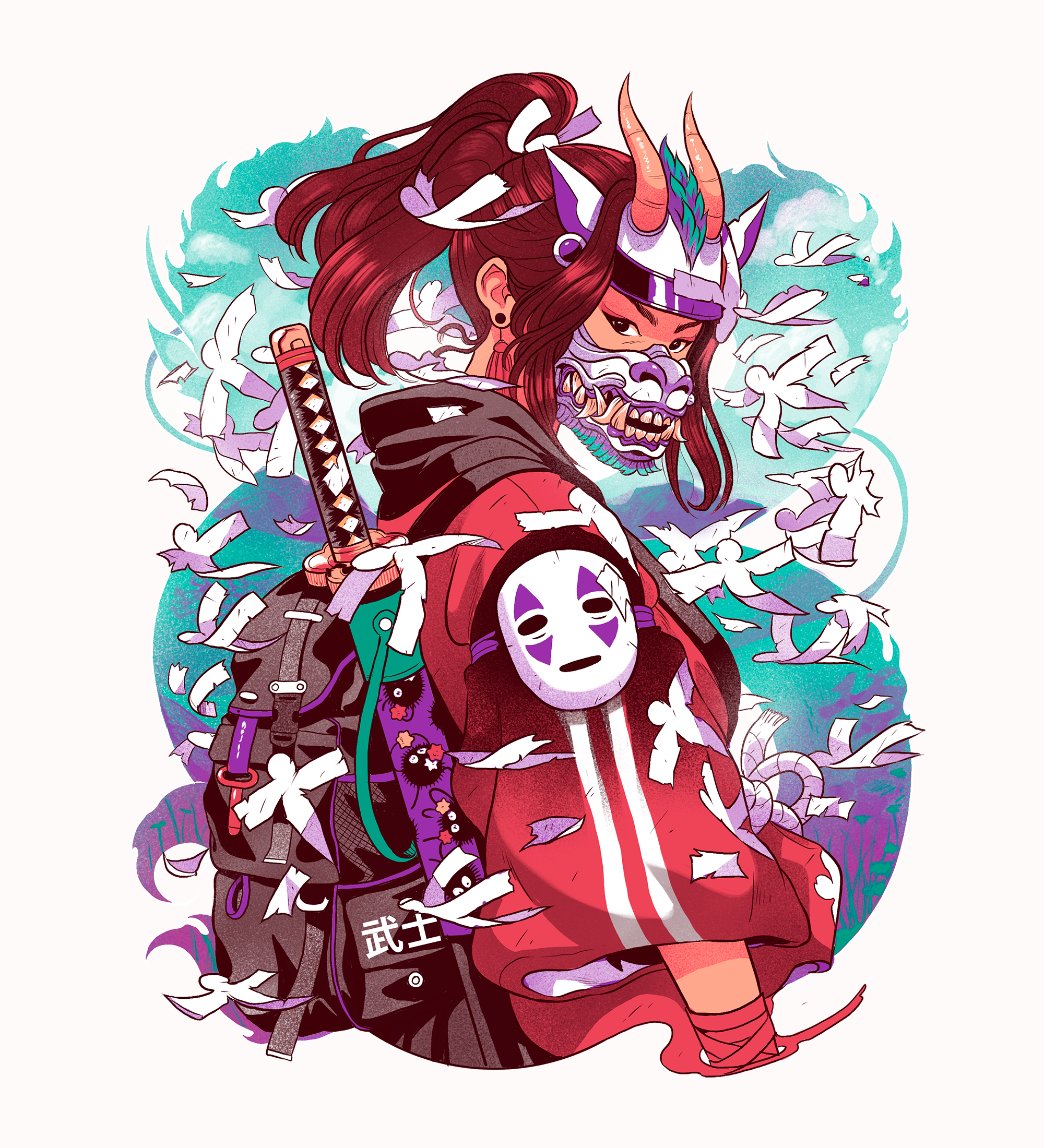 White Dragon Samurai