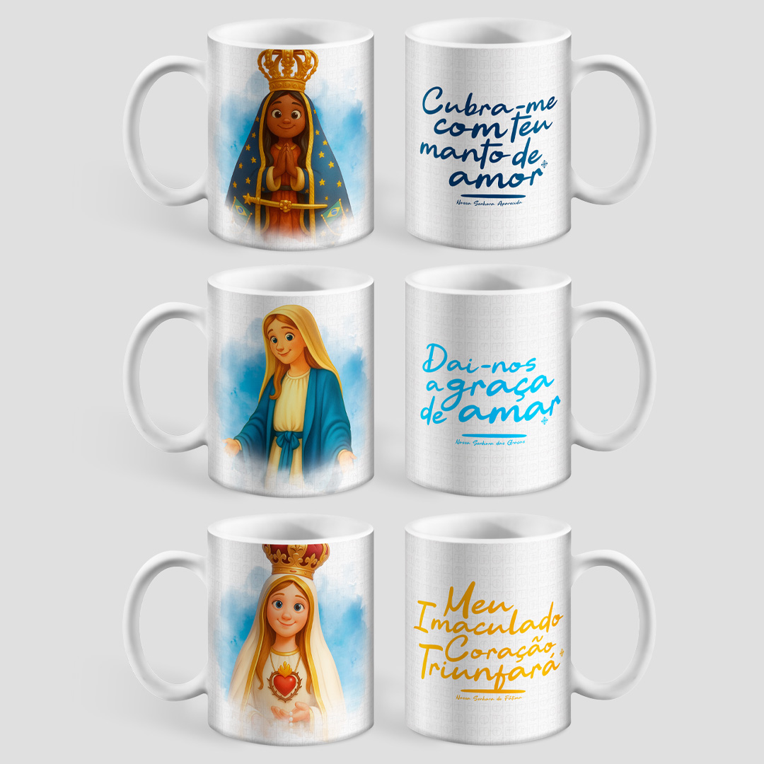 Kit Caneca Nossa Senhora