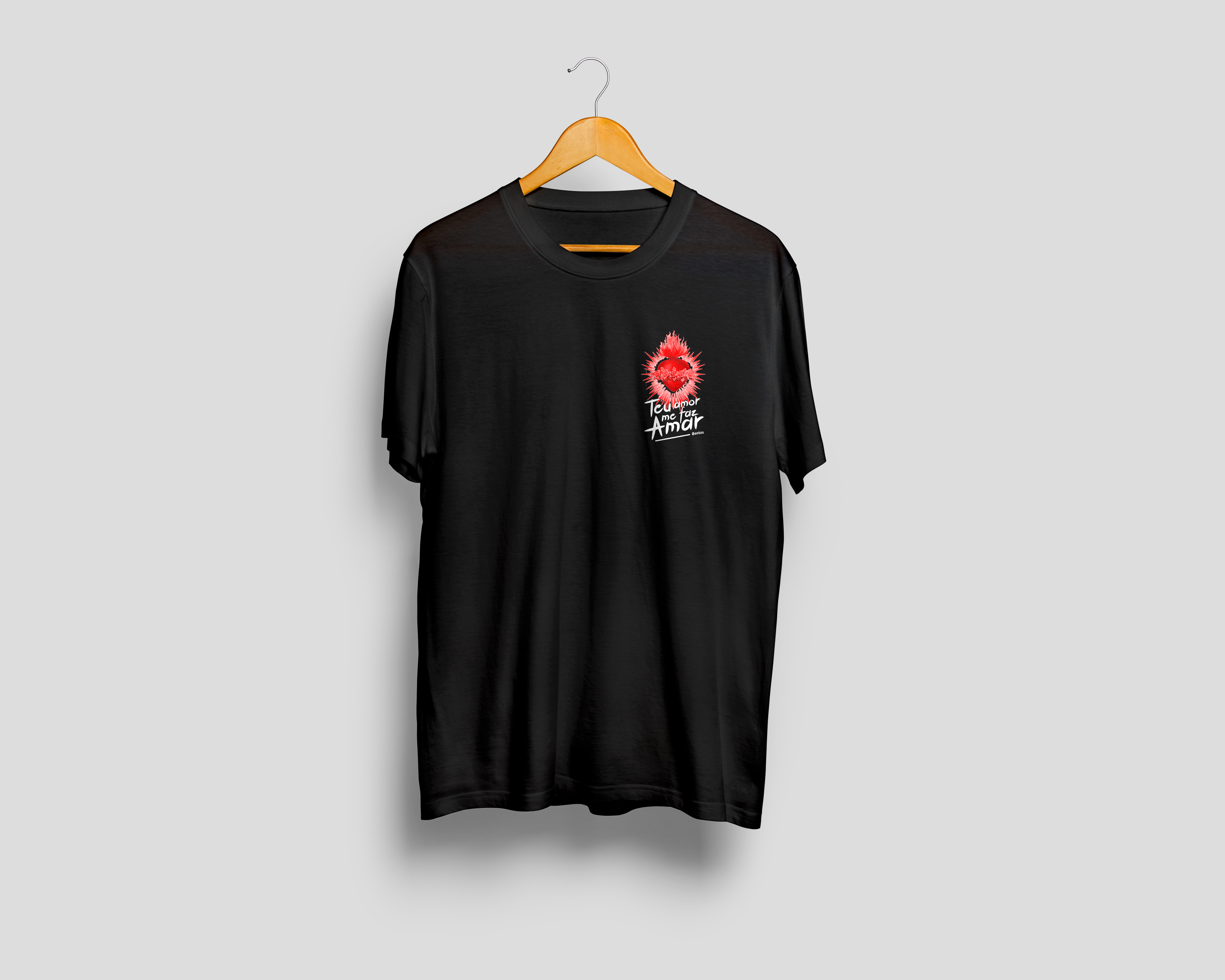 Nome do produto: Camisa Teu Amor Me Faz Amar