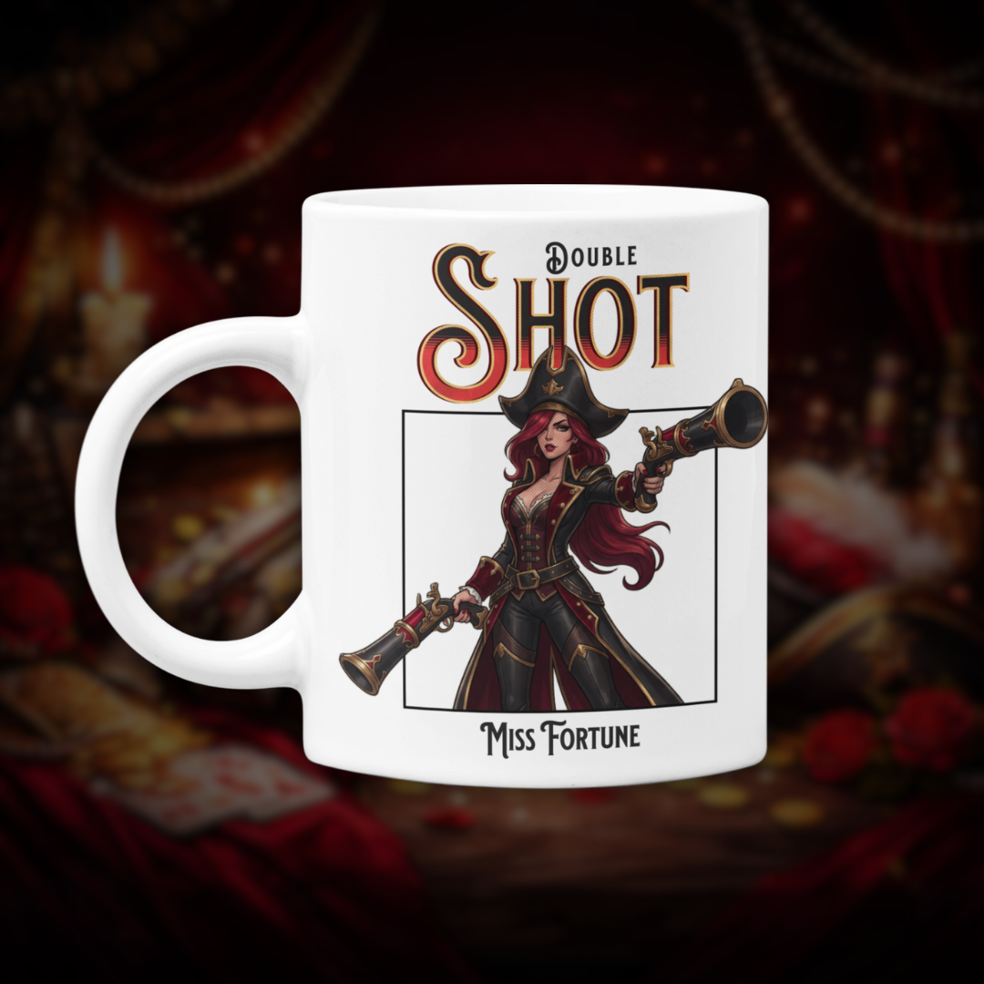 • Caneca Miss Fortune (coleção Double Shot) - League of Legends •