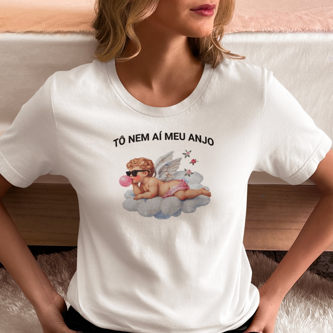 • Camiseta - Tô nem ai meu anjo • 