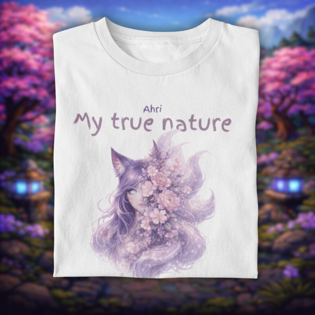 • Camiseta Ahri - League of Legends •