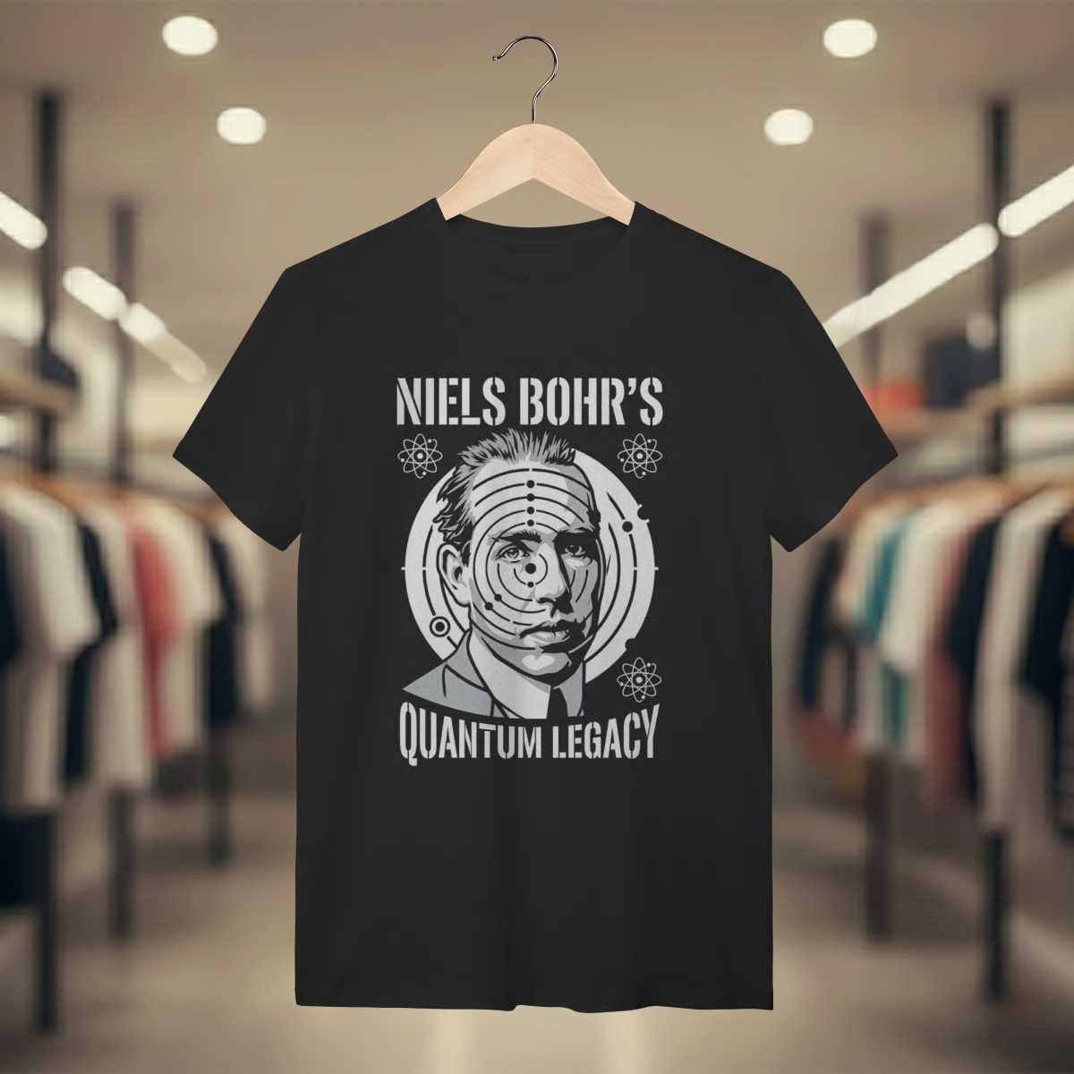 Camiseta Modelo Atômico de Bohr - Níveis de Energia | Premium