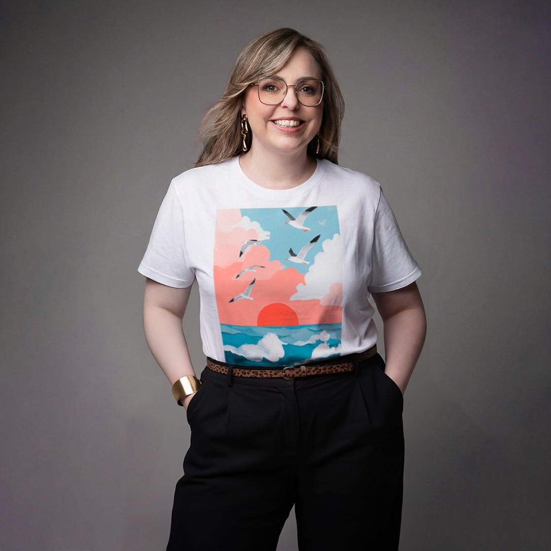 Camiseta Empreendedora Feminina | Quando uma movimenta, todas avançam – Rede Prosperidade Plena