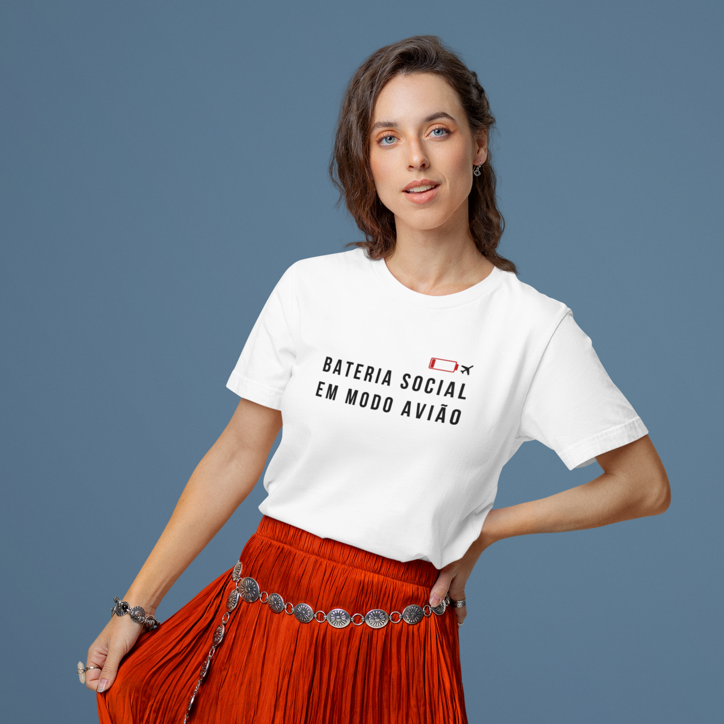 T-Shirt Classic Bateria Social 