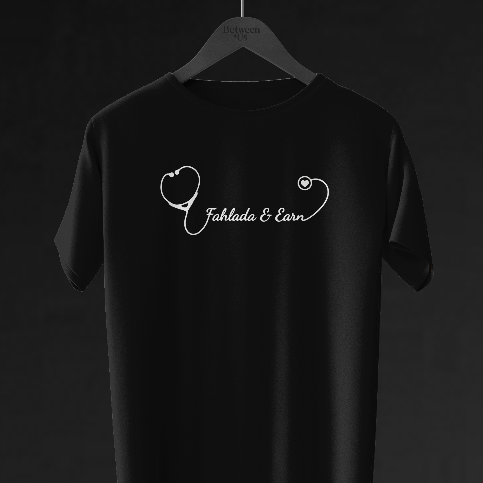 Camiseta FahLada & Earn – The Secret of Us | GL Tailandês Preta