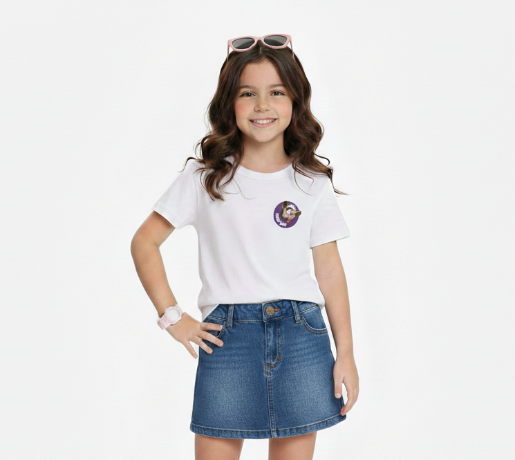 Camiseta Infantil Cute