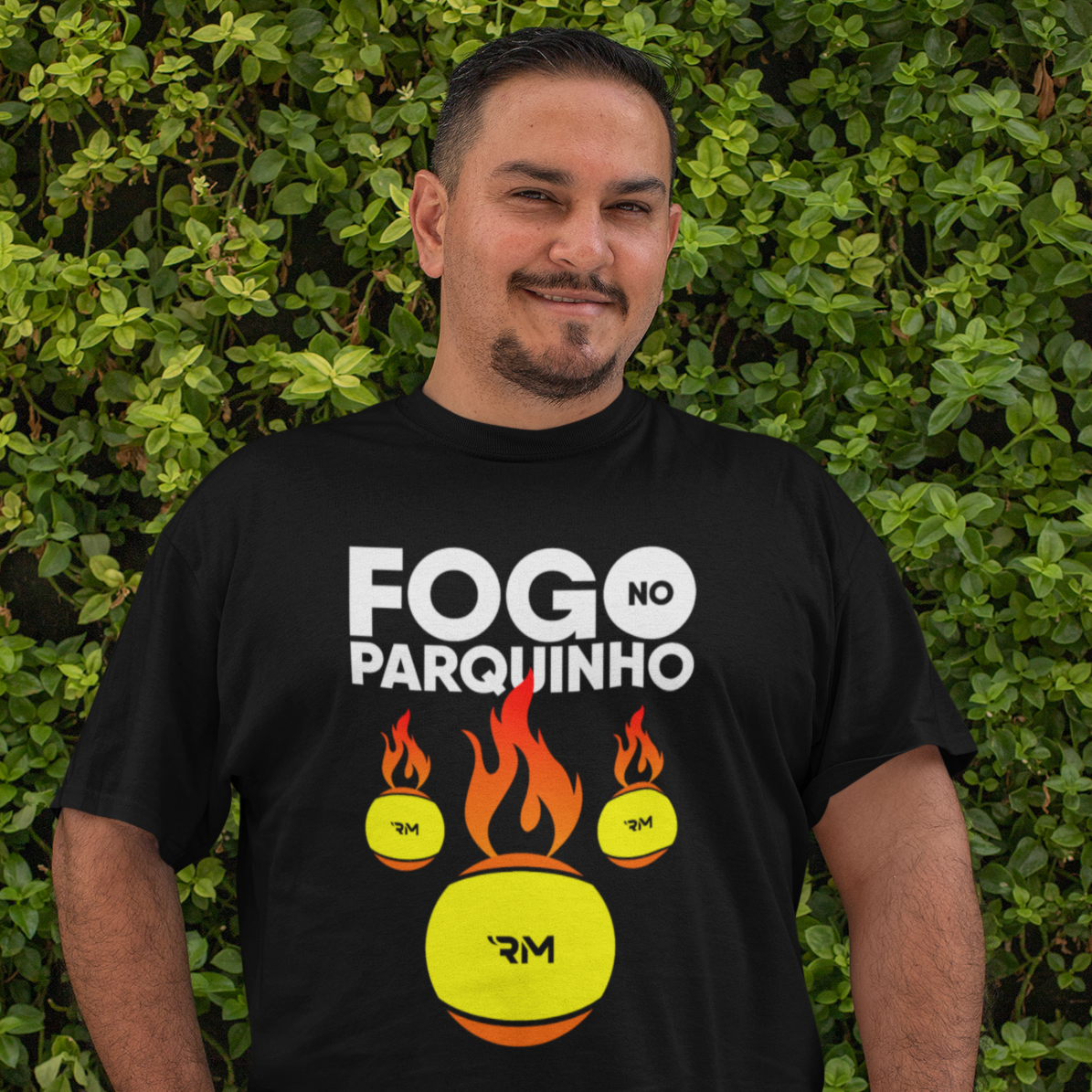 Camiseta Plus Size - Fogo no parquinho