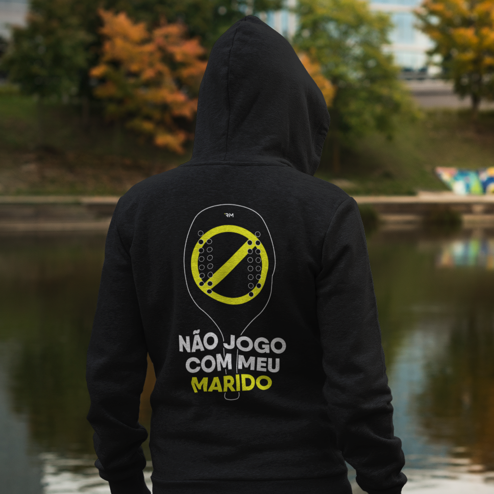 Moletom com Zíper - Não jogo com meu marido
