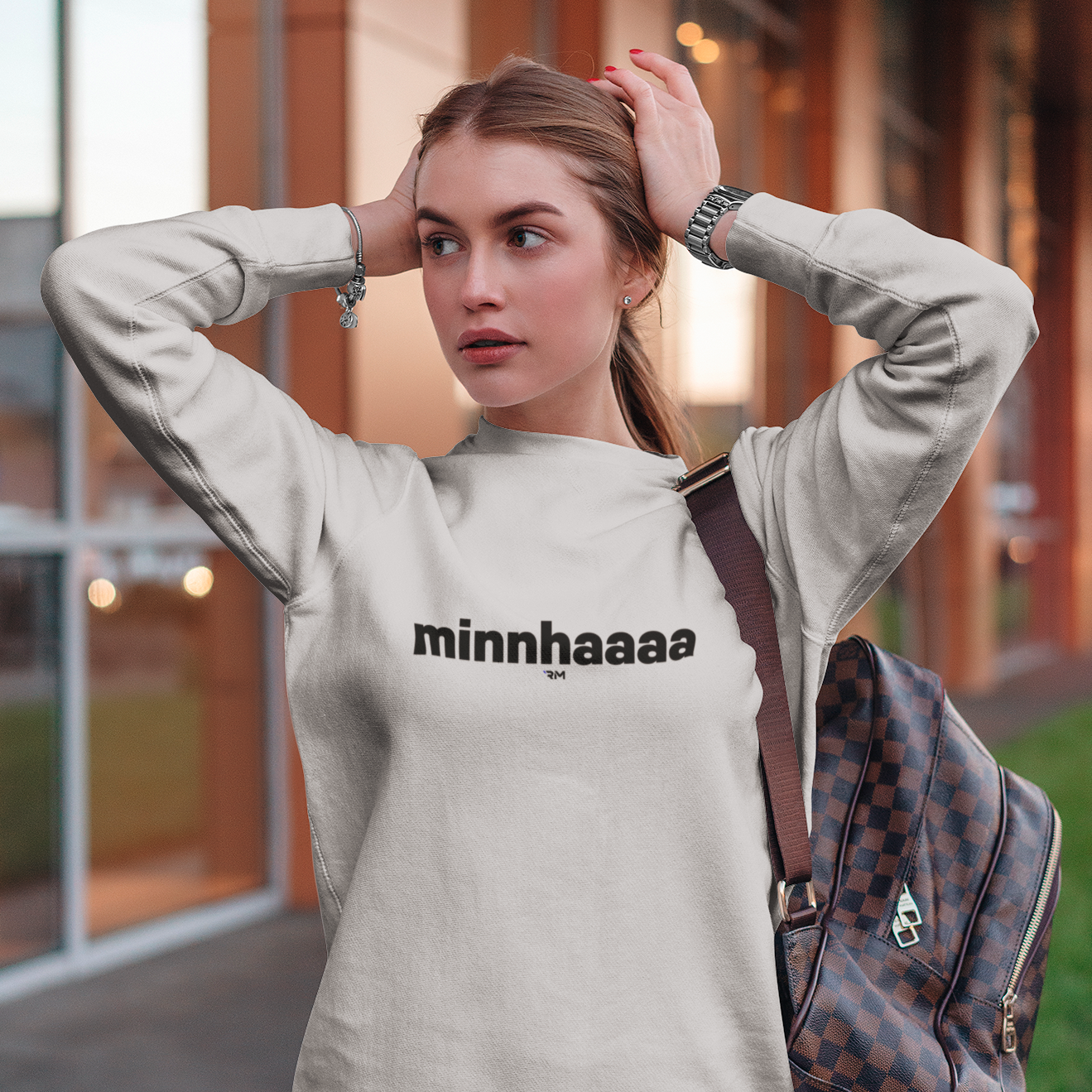 Moletom Fechado - Minnhaaaa