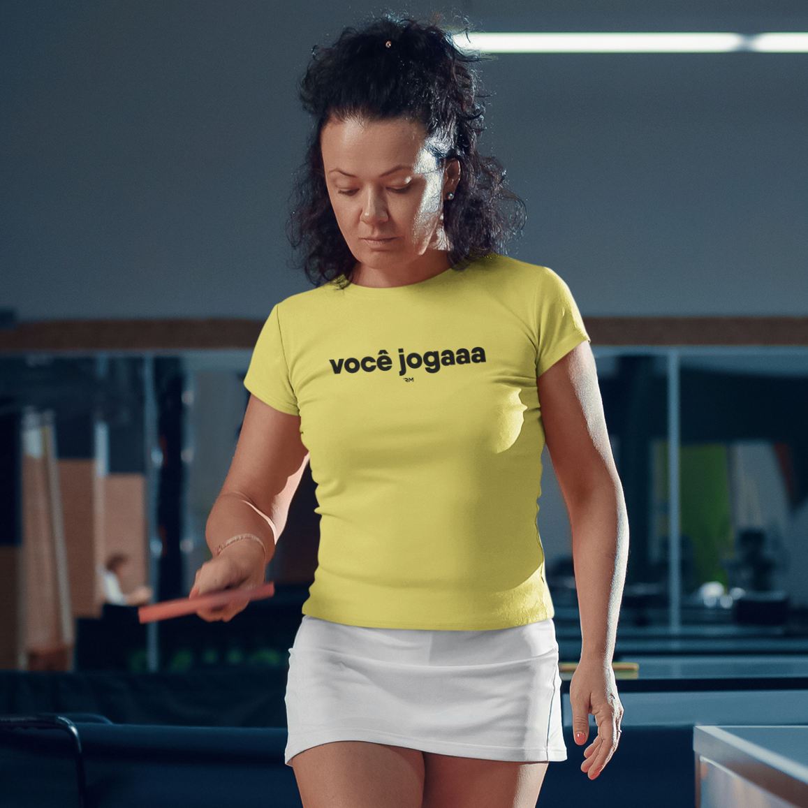 Camiseta Baby Long Estonada - Você jogaaa