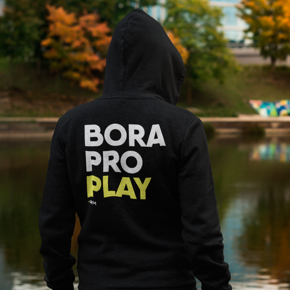 Moletom com Zíper - Bora pro Play