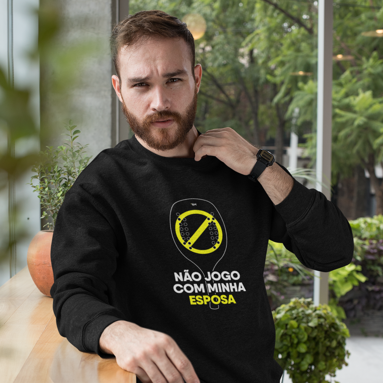 Moletom Fechado - Não jogo com minha esposa