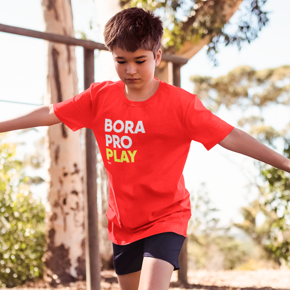 Camiseta Infantil (10 a 14) - Bora pro Play