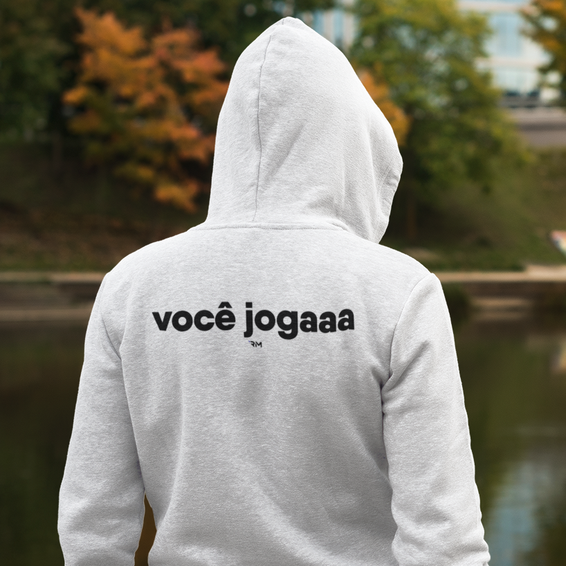 Moletom com Zíper - Você jogaaa