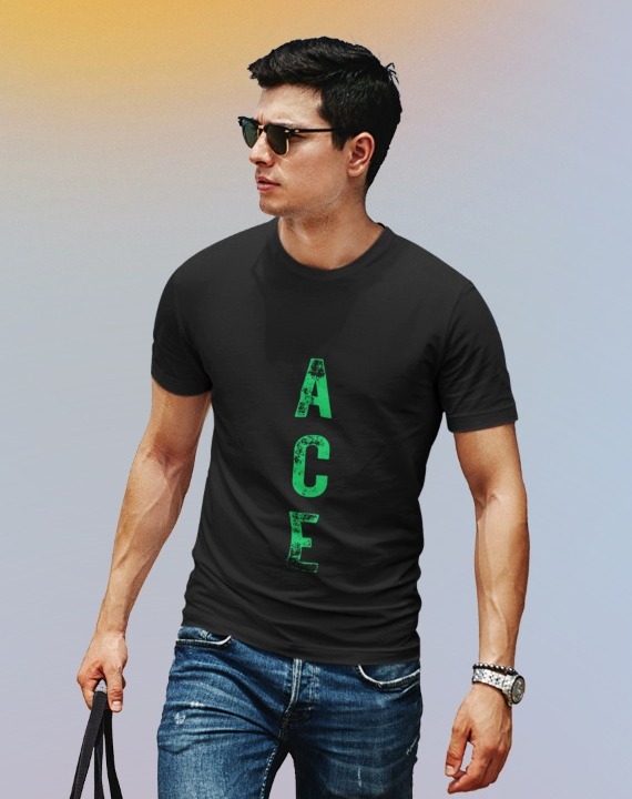Camiseta ACE - Escrito Green