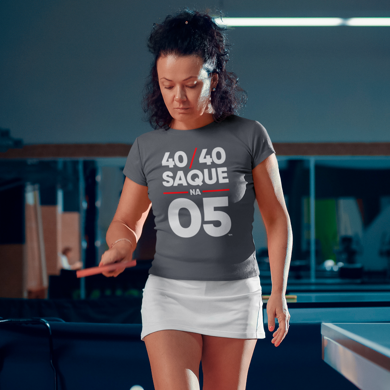 Camiseta Baby Long Estonada - 40 a 40