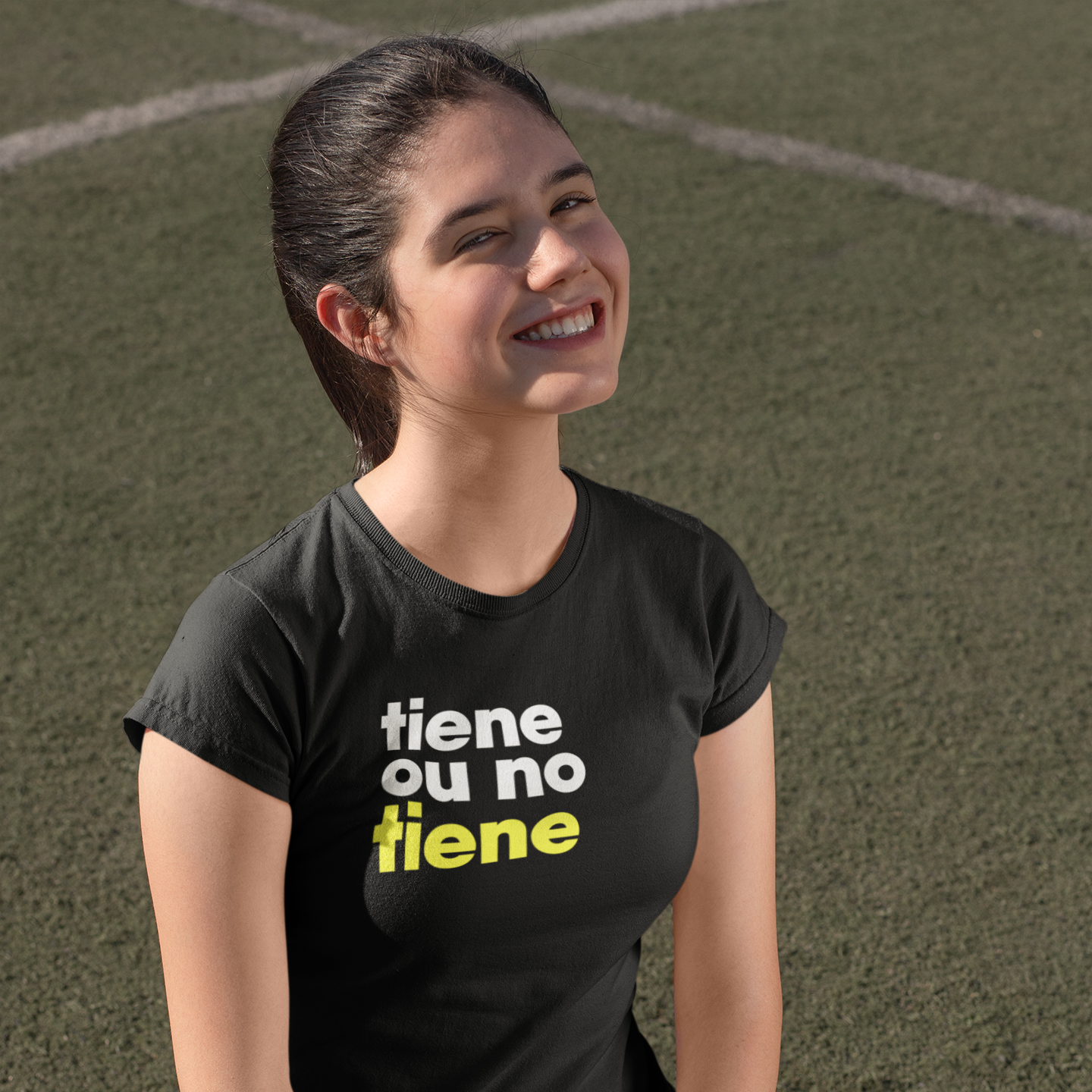 Camiseta Baby Long - Tiene ou no tiene