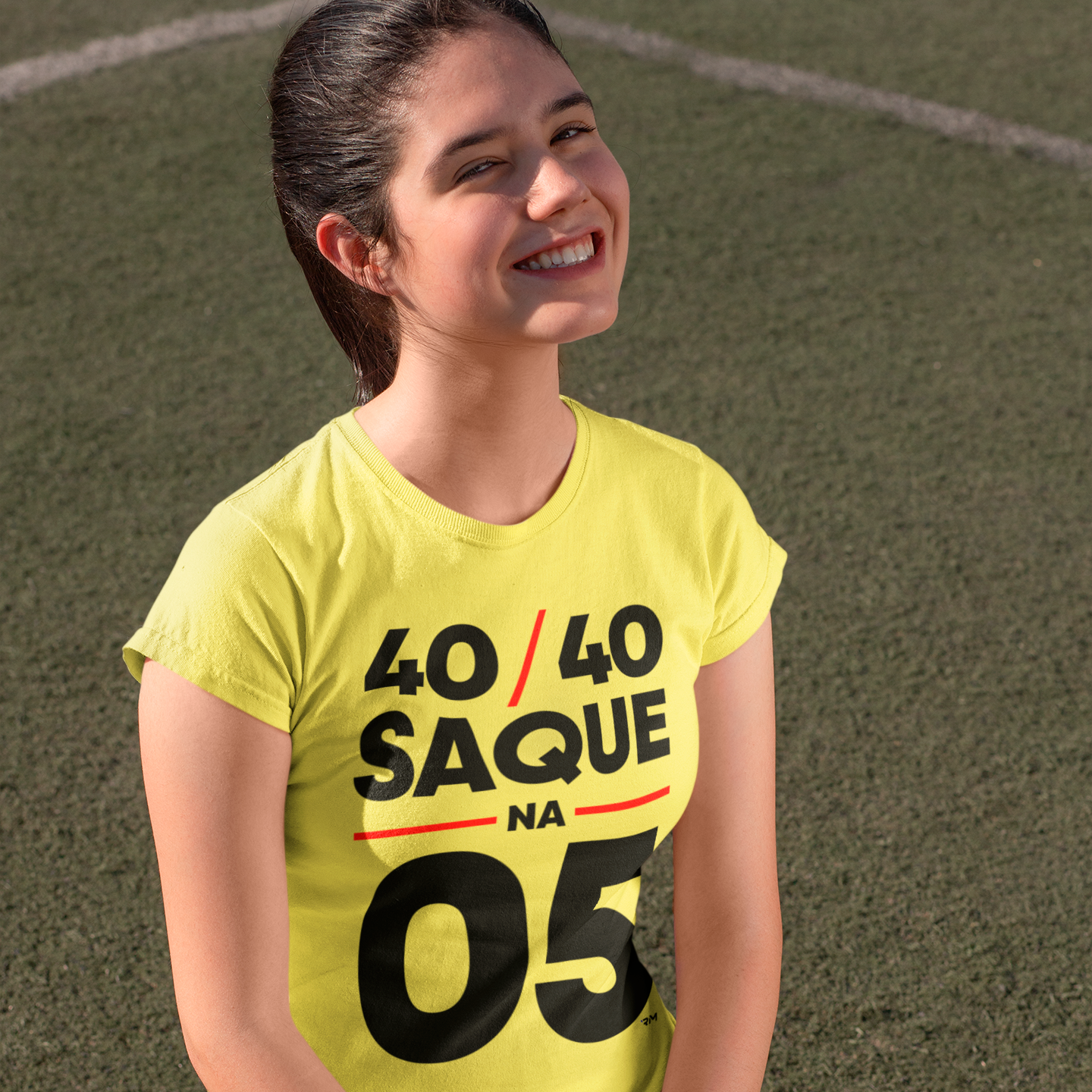 Camiseta Baby Long Estonada - 40 a 40