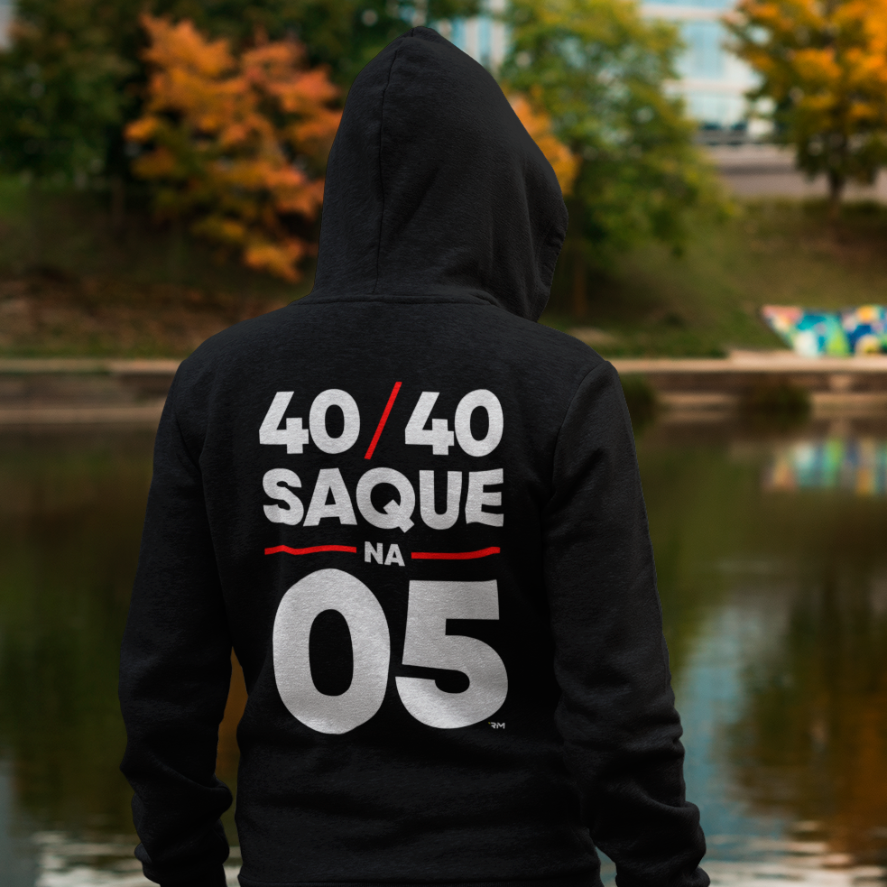 Moletom com Zíper - 40 a 40